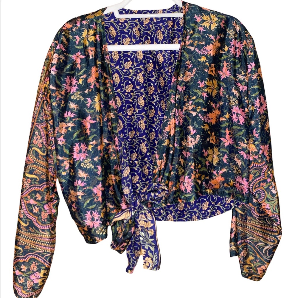 RECYCLED SARI SHIRT